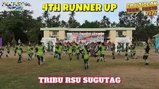 CAJIDIOCAN FIESTA 2025 IDIOC FESTIVAL 4TH RUNNER UP TRIBU RSU SUGUTAG