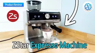 ZStar Espresso Coffee Maker Review: All-in-One Semi-Automatic Machine with Milk Frother
