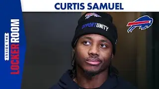 Curtis Samuel Discusses His Return To Play Against Broncos | Buffalo Bills