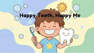 Happy Teeth, Happy Me! | Kids Flip Book Story with Voice | Learn to Brush Teeth for Kids