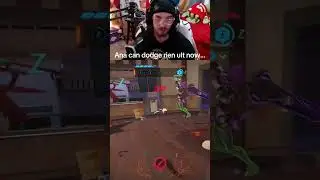 Dodging Reinhardt ult #overwatch2 #reinhardt #dva #overwatchps #lifeweaveroverwatch