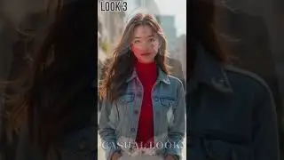 5 Ways to Style a RED Turtleneck 🔥 #FashionHacks #shorts