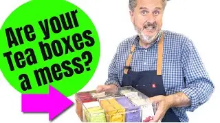 mDesign Plastic Tea Bag Divided Storage Organizer Container Box Lid for Kitchen Cabinet Review