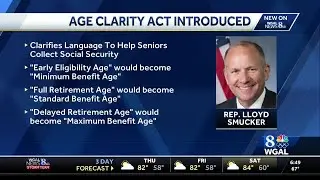 Rep. Lloyd Smucker introduces bill to clarify Social Security options for seniors