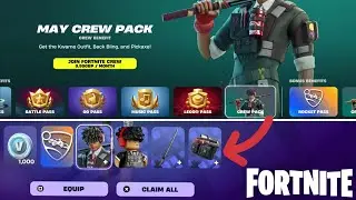 Buying the May 2025&rsquo;s Fortnite Crew Pack