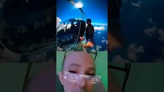 um beijo 😘 nas alturas 🚁 bombastic 🗿 #humor #helicopter #minecraft