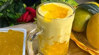Mango Jelly Shake | Mango Special Drink #mango #shake #jelly #healthydrink #recipe #trending