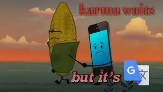 Winter is coming/ Karma waits ruined by google translate and bad signing sorry about that