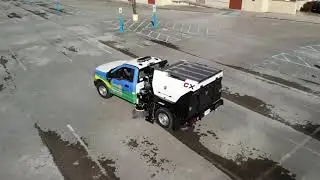 Victory CXg Parking Lot Sweeper