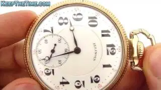 Illinois Pocket Watch Co. Bunn Special Sixty Hour