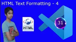 HTML Text formatting || Part - 4 || Emphasized text || Code with Joseph ||