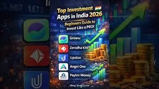 🔥Top Investment Apps in India 2026 🇮🇳 Invest Like a PRO! #investing #money