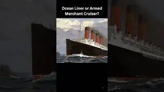 Ocean Liner or Armed Merchant Cruiser?
