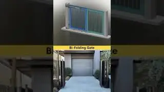 Automatic Bi folding gate