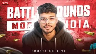 BGMI LIVE AGGRESSIVE GAMEPLAY | 1v1 TDM ROOM & TEAM CODE | FrostyOGIsLive