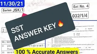 ANSWER KEY 🔥| SST | TERM 1 | CLASS 10 | MCQ