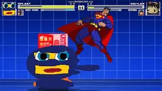 TIB MUGEN: Splaat (Me) & Snack Vendor vs Superman & Kai-Lan