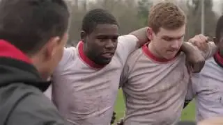 RED WHITE BLACK & BLUE ODYSSEY clip