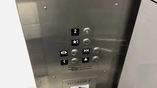 Modded Montgomery Hydraulic Office Elevator ~ Woodfield Mall ~ Schaumburg, IL