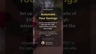 💡 Smart Money Steps 001 &ndash; Automate Your Savings