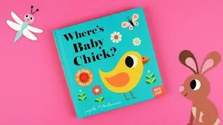 Board Books for Babies and Toddlers: 'Felt Flaps: Where's Baby Chick?'