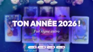 🌞✨2026 PAR SIGNE ASTRO 💫🔮 Scorpion, Balance, Verseau, Gemeaux