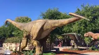 Jurassic Period - Agilisaurus Dinosaur - Jurassic Quest Paso Robles California - GINORMOUS!