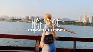 Dandelions - Ruth B - nightcore/speed up & lyrics