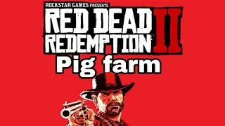 RDR2 - pig farm location (drink option)