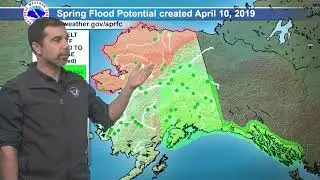 Alaska River Breakup Update: April 25, 2019