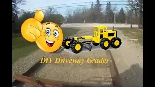 DIY Homemade Driveway Drag Grader