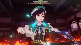 solo Venti vs Harbinger La Signora boss fight at maximum difficulty