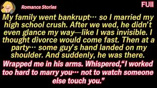 Married my high school crush. He ignored me. I filed for divorce.He ripped them: “No divorce. I...