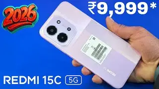 Redmi 15C 5G 2026 Unboxing | Review | Camera | Price
