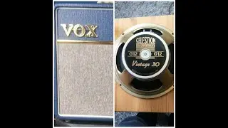 celestion vintage 30 on Vox ac 4