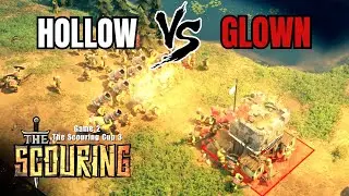 THE HORDE MARCHES Glown vs Hollow (bo3) Game 2 | The Scouring Reforged Mod |  Scouring Cup 3