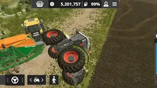 Fs20, Trector Stunt Best Moments in Fs20 Farming Simulator 20 ||@GAMERANIL11