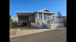 80 000 долларов США, 2 спальни, 2 ванные комнаты, 2 палубы, 8700 E University Dr, #2206, Меса, Ар...