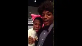 Acting foolish in class!