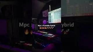 Hybrid workflow 🚀🚀🚀. #cookup #bigmicmuzik #makingbeats #rap #akaimpc #flstudio