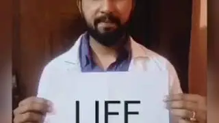 Jims kalkaji students advocate Stay home, save your life. Doctors are risking their life for you.