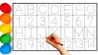 ABC Alphabet A to Z | One Two Three | 1 to 100 Counting, A for Apple, ABC Song, Education video-66