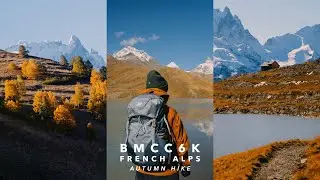 This is why I love hiking in Autumn in The French Alps | BMCC6K (Open Gate 3:2)