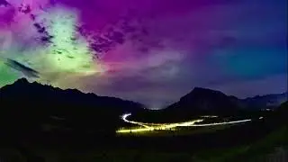 Bow Valley Aurora  08 12 2024