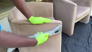 Two Pet Urine Chairs, Getting the A+ Pet Treatment Cleaning 