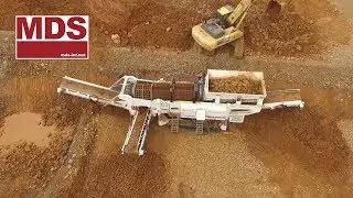 MDS M515 Cleaning Clay bound rocks
