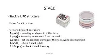 DSA: Stack Operations: PUSH & POP