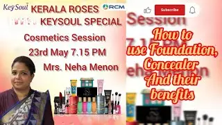 Keysoul Foundation and Concealer :- Benefits and Usage. A Quick. Make-up