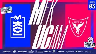 MOVISTAR KOI FENIX VS UCAM ESPORTS - J3 - FASE REGULAR - SUPERLIGA DOMINO'S - VERANO 2025