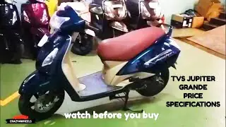 TVS JUPITER GRANDE 2019 EDITION | WALK AROUND